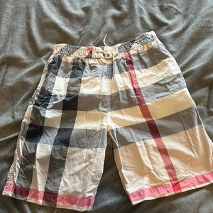 Burberry boys swim trunks